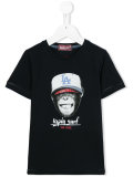 monkey print T-shirt