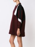 panelled sweatshirt dress