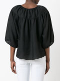 3/4 sleeve peasant blouse