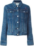 embroidered denim jacket
