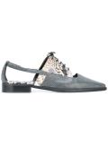 exotic chic cut-out oxford