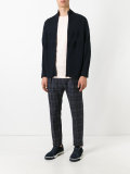 zipped cardigan