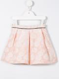 blossom jacquard skirt