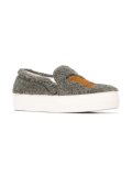 'NY' slip-on sneakers
