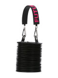 ruffled cone tote