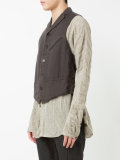 buttoned waistcoat