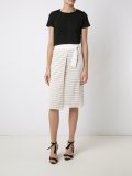 knitted midi skirt