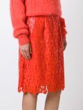 lace overlay skirt