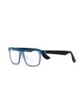 colour block glasses     