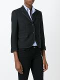button up blazer 