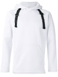 buckle strap hoodie