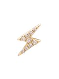 mini lightning bold diamond stud earrings