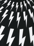 lightning print T-shirt