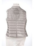 zipped puffer gilet