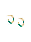 small hoop Positano earrings