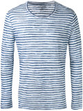 striped long sleeve T-shirt