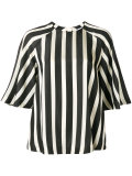 striped raglan blouse 