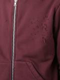 'Shotgun' zip hoodie