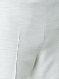 straight cropped trousers