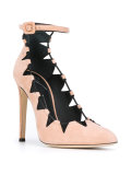 cut-out ankle strap pumps