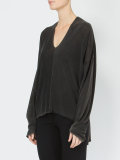 high-low hem knitted top
