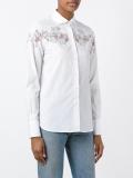 lace inserts shirt 