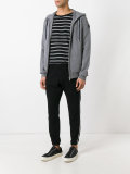 zipped hoodie 