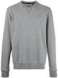 embossed logo sweatshirt