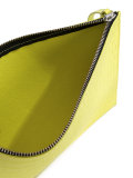 zipped rectangular clutch