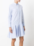 pleated shirt dress