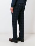 格子卡其裤
