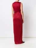v-neck gown 