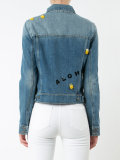 flap pockets denim jacket