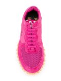panelled low-top sneakers   