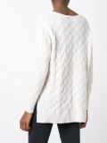 oversize cable sweater