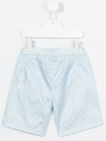 logo print swim shorts 