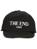 'the end' embroidery cap