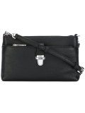 zipped shoulder bag