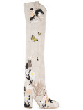 Silas Denim Tropicale短靴