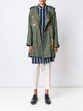 'Jarde' hand embroidered parka