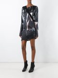asymmetric drape dress