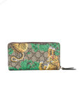 large tiger-printed wallet