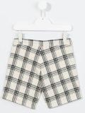 checked shorts