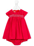 rose embroidered dress