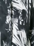 abstract printed jacket