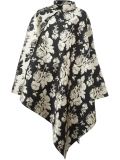floral pattern cape