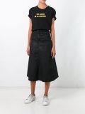 A-line midi skirt