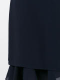 layered A-line skirt