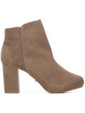 chunky heel ankle boots