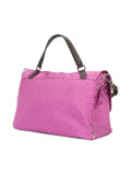 feather print shoulder bag 